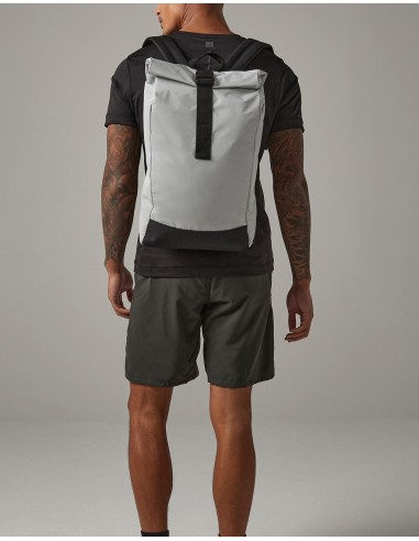 BAG-BG138-Reflective Roll-Top Backpack